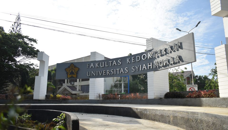 Gerbang Fakultas Kedokteran Universitas Syiah Kuala